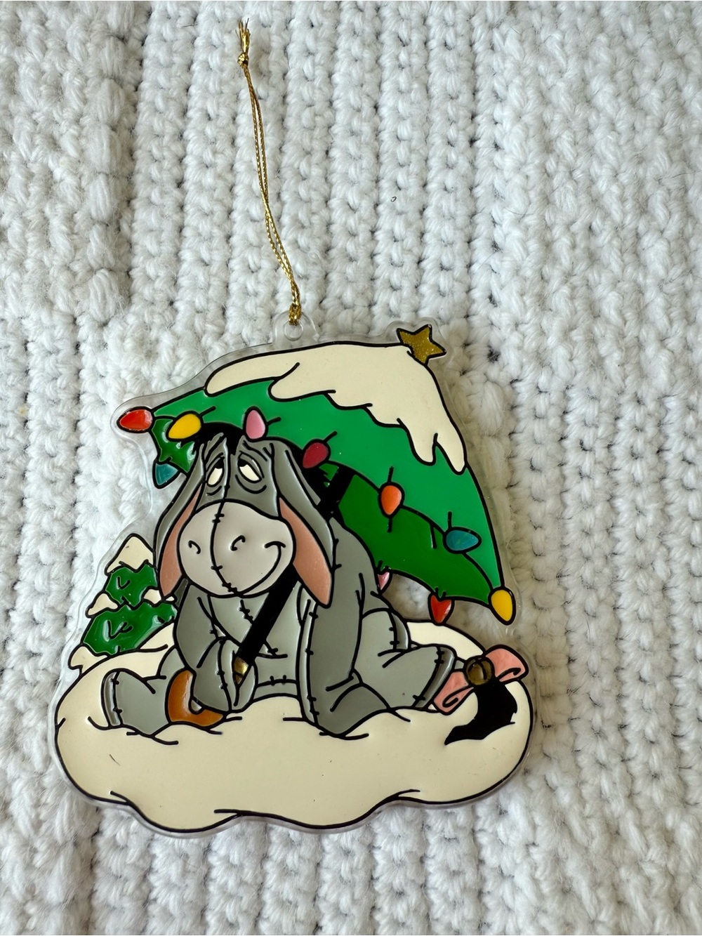 Disney Winnie the Pooh Eeyore Christmas ornament